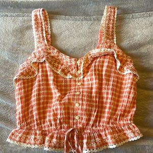 American Eagle Bubble Tank Top